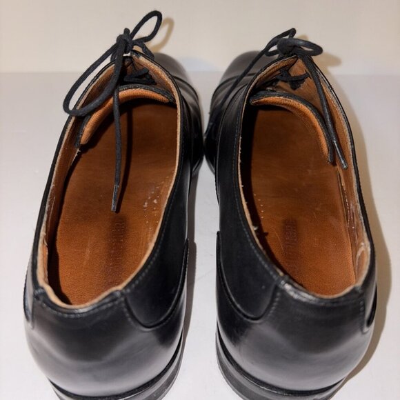 Wolf & Shepherd Shoes Men's Size 11 Cap Toe Oxford Dress Black Leather 9717 - Picture 10 of 12